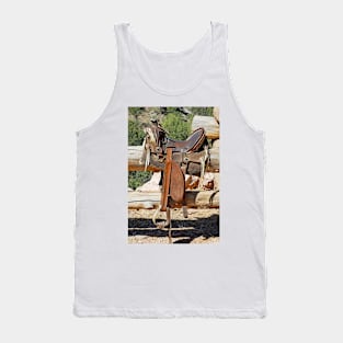 Saddle on Ranch Fence Tank Top